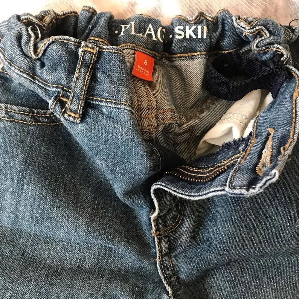 Children’s Place jean bottoms | size 8 | inseam 22”  adjustable waist